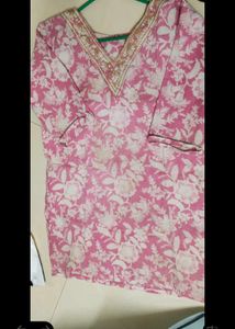 Floral Print Kurtas - Set of 2