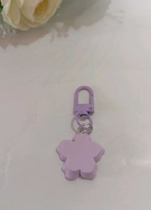 Cute Flower Keychain (purple)