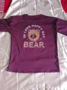 Cute Bear Graphic T-Shirt