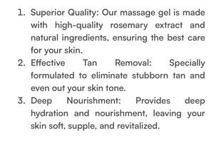 Rosemary Massage Gel New