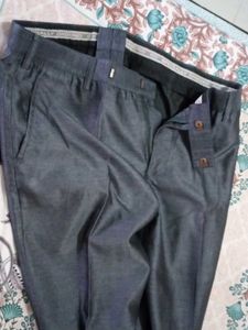 Men's Charcoal Grey Trousers