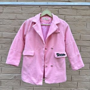 Cute Pink  Kids' Coat