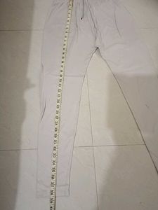 Comfortable White Ethnic Pyjamas