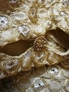 Golden Sequined Blouse