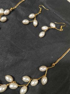 Pearl Vine Necklace Set✨
