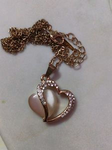 Elegant Heart Pendant Necklace