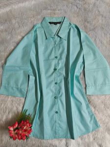 Light Blue Button-Up Shirt