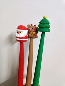 Christmas Silicon Flexible Pens 3 Pcs