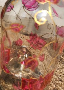 Lotus Bloom Light Bottle Art