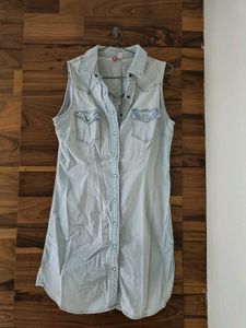 Denim Shirt Dress