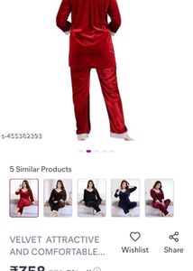 Velvet Cord Set
