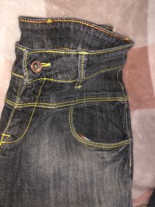 Grey Denim Jeans