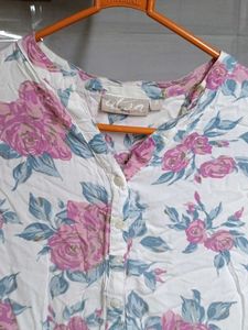 Floral Print Blouse