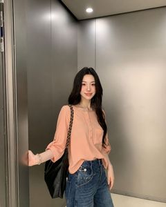 F&amp;F Women’s Peach Blouse