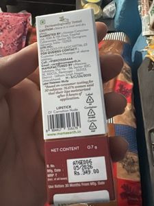 Mamaearth Moisture Matte Longstay Lipstick