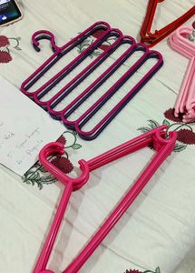 Assorted Plastic Hangers