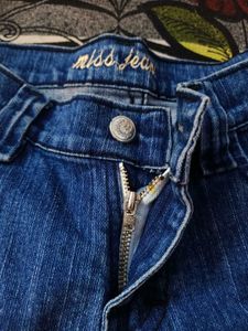 Y2K vintage/grunge low waist blue denim jeans 💓