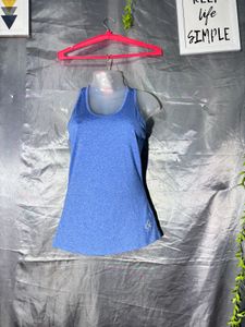 Blue Athletic Gym  Tank Top