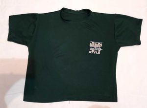 Urban Skate Style Green T-Shirt