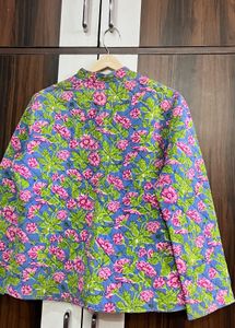 Quilted Floral Jacket