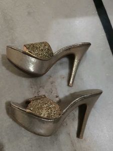 Embellished Heeled Sandals