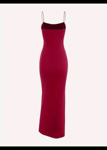 Stunning Red Bodycon Maxi Dress