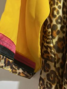 Kurta floral and animal print