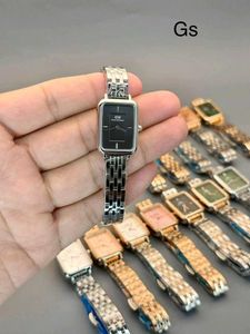 DANIEL WELLINGTON Elegant Rectangle Watch - Gold &amp;