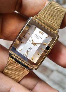 WESTAR Quartz Watch - Gold Tone
