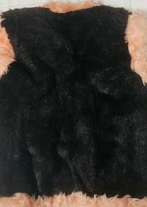 Faux Fur Trimmed Vest