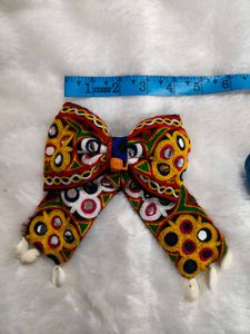 Traditional Embroidered Hair Clip