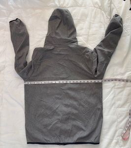pull&amp;bear Men's Grey Hooded Softshell Jacket