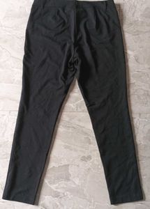 Michael Kors Chic Black Zip Detail Pants