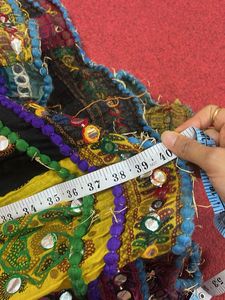Bohemian Patchwork Embroidered Skirt