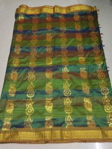 Green Pattu Saree