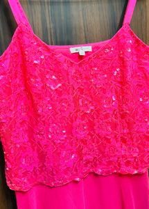 Stunning Pink Sequin Dress