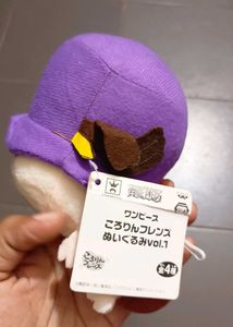 Cute Orange Plush Keychain Toy