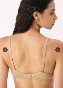 Dressberry Beige Solid Non-wired Bra! 🍪