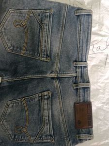 Washed Denim Jeans