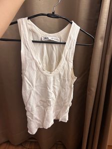 set of 4 White summer Tops