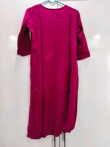Soch Vibrant Pink Embroidered Kurta