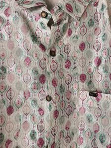 Men's Printed Long Sleeve Shirt M0