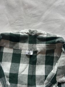 Cozy Green Checkered Pajama Set