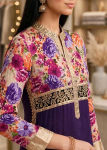 Elegant Floral Kurta Set