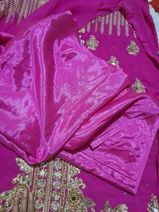 PINK KOLAR  LONG BRIDAL DRESS
