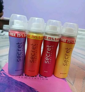 Secret Temptation Mini Deo Set