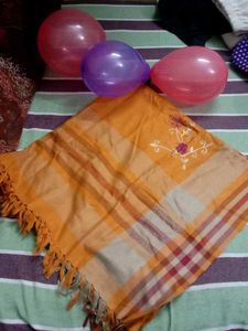 Woolen Sall Mustard Colour