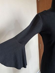 Chic Bell Sleeve Mini Dress
