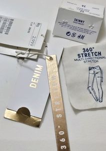 H&amp;M 360 high waist skinny jeans