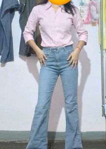 💖 Like New Light Pink Formal Shirt